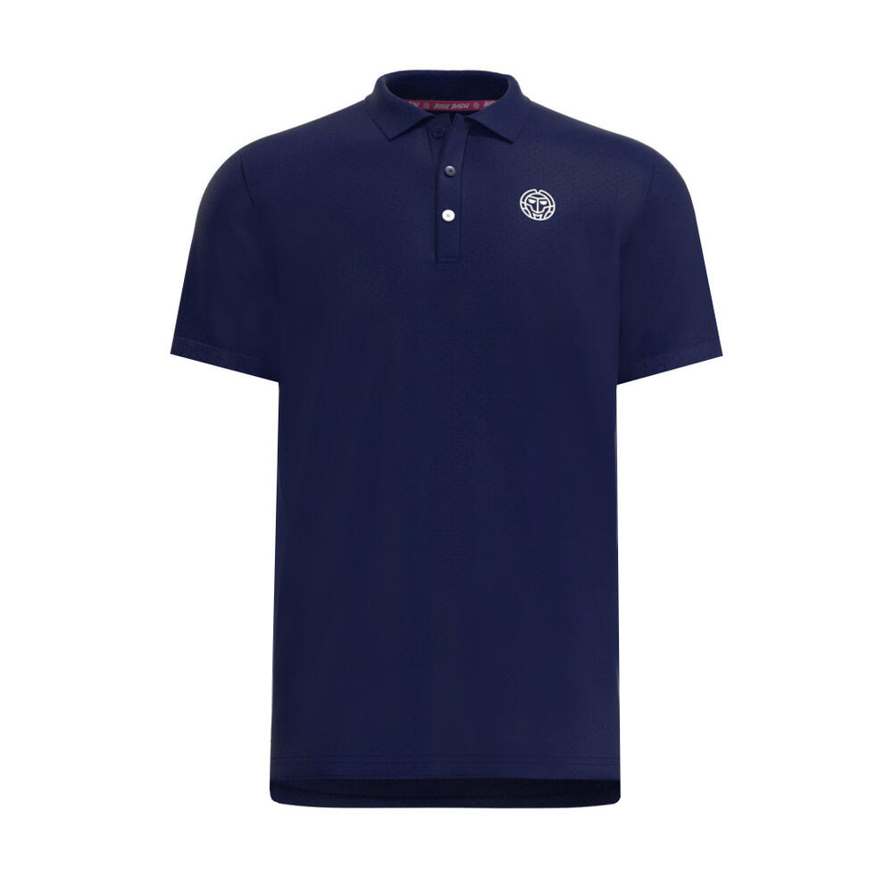 Camisa Polo Azul Escura Bidi Badu Crew 7/7