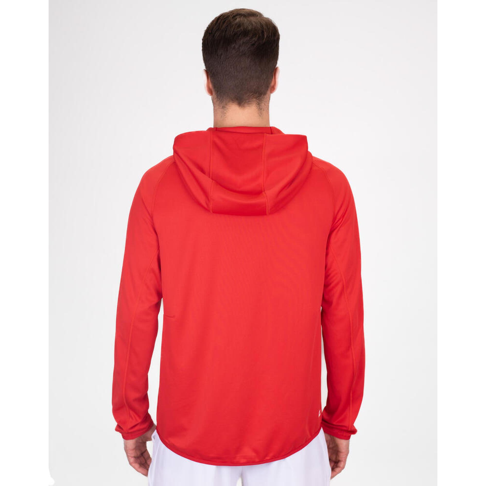 Crew Hood Jacket - red