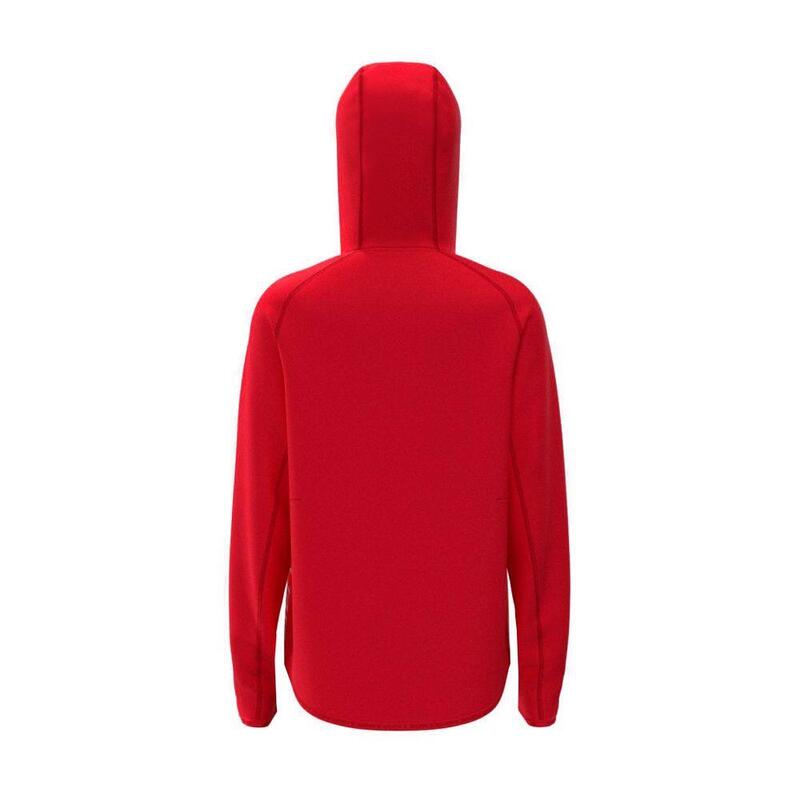 Crew Hood Jacket - red