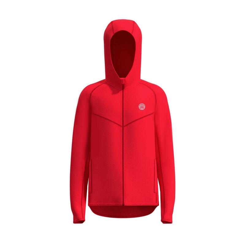 Crew Hood Jacket - red