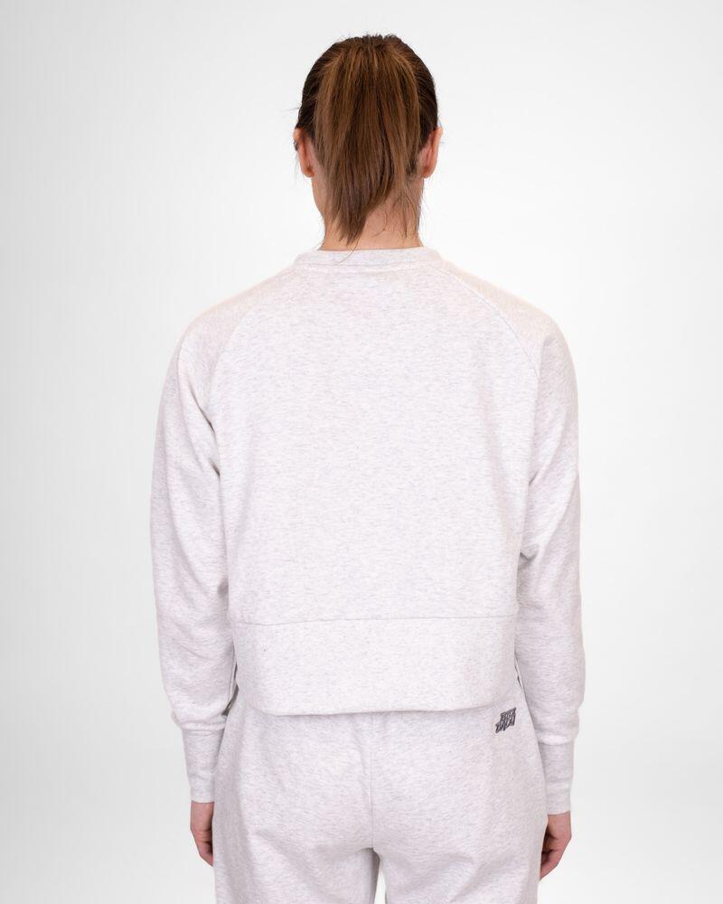 Sudadera Bidi Badu Chill Crew Blanco Oscuro Mujer 2/7