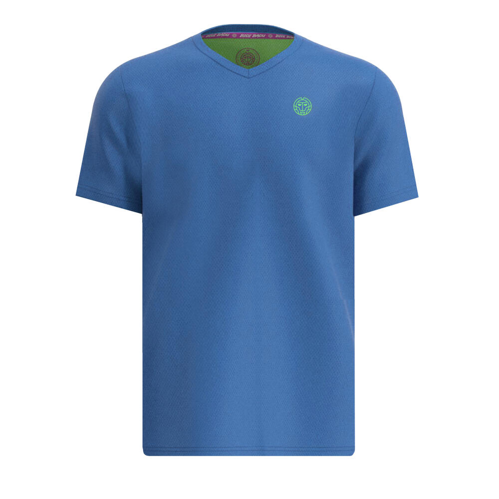 Crew Inside Out V-Neck Tee - red, blue 7/7