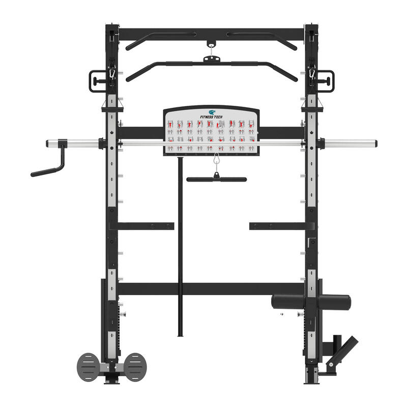 Multipower Máquina Smith F20 EVOLUTION Fitness Tech