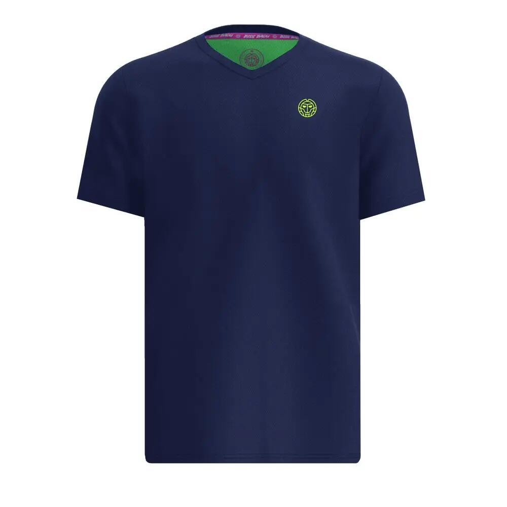 Crew Inside Out Junior V-Neck Tee - red, blue 4/5