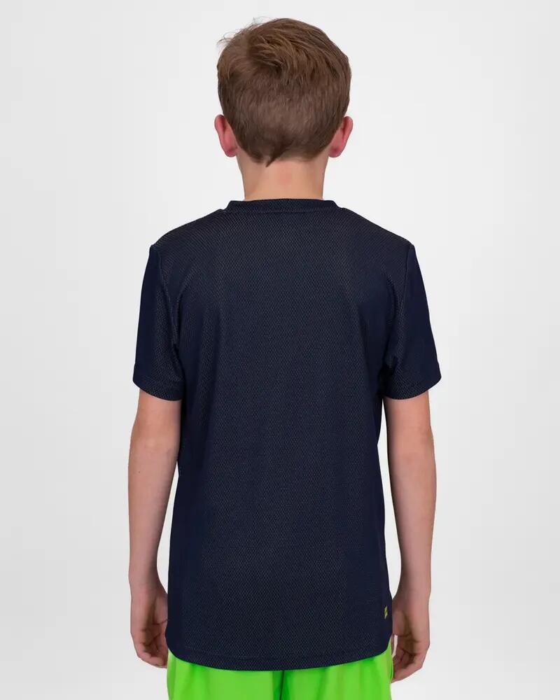 Crew Inside Out Junior V-Neck Tee - red, blue 2/5