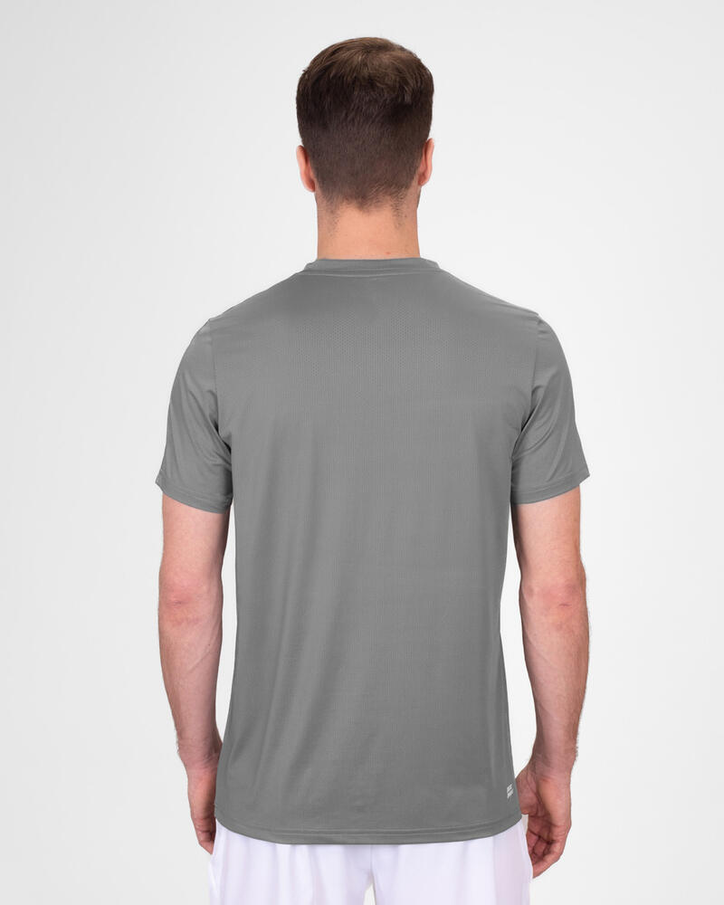 Camiseta Bidi Badu Crew Cinza Branco 2/7