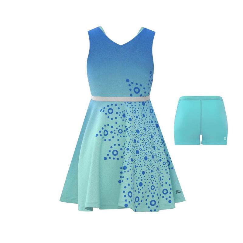 Colortwist 2In1 Dress - aqua/ blue