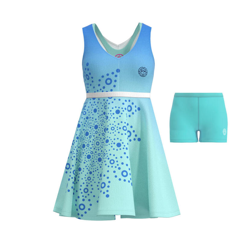 Colortwist 2In1 Dress - aqua/ blue