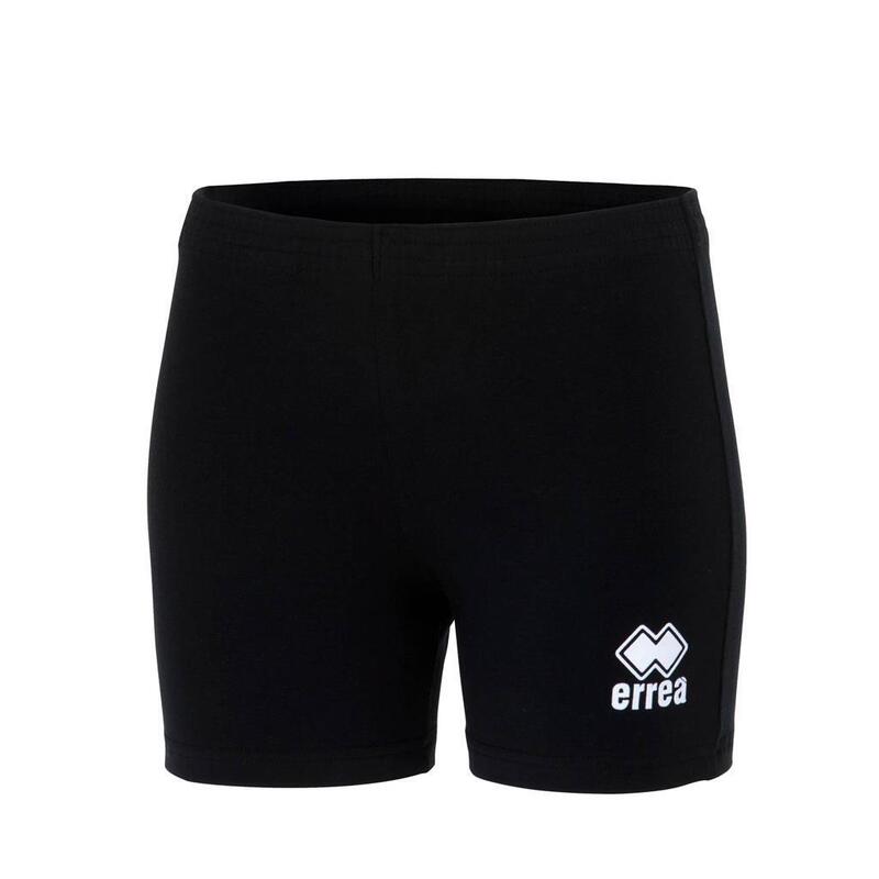 Kurze Errea Schwarze Volleyballhose Dame