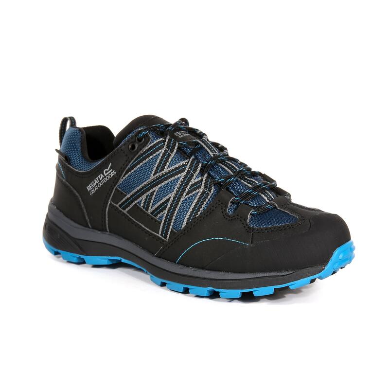 Lady Samaris II Dames Hiking Schoenen - Donkerblauw / zwart