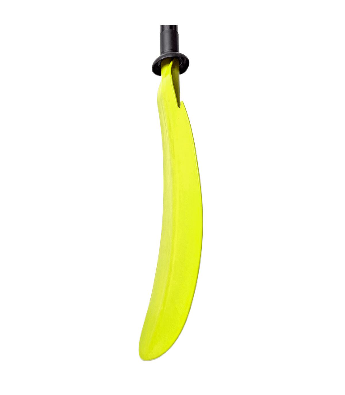 Remo o pala de aluminio 220 cm para kayak. 1 pieza. Asimétrica 50º 2/3