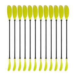 Pack 12 rames de kayak pour les entreprises. 1 pièce 220cm. Asymétrique 50º