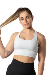 Brassière De Sport Côtelée v2 Plum Rouge