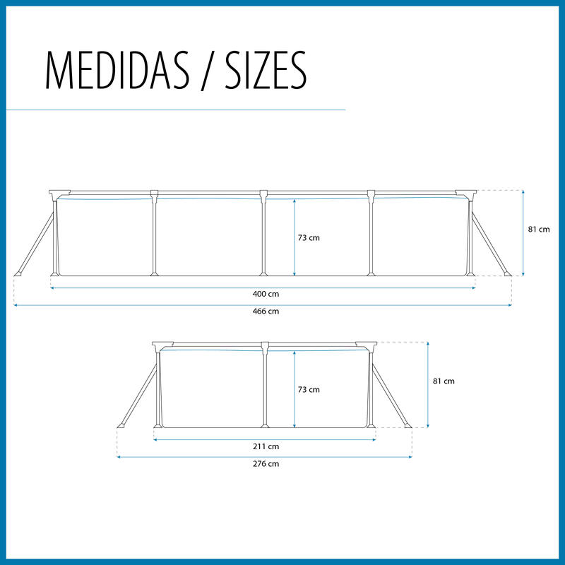 Bestway Piscina Steel Pro