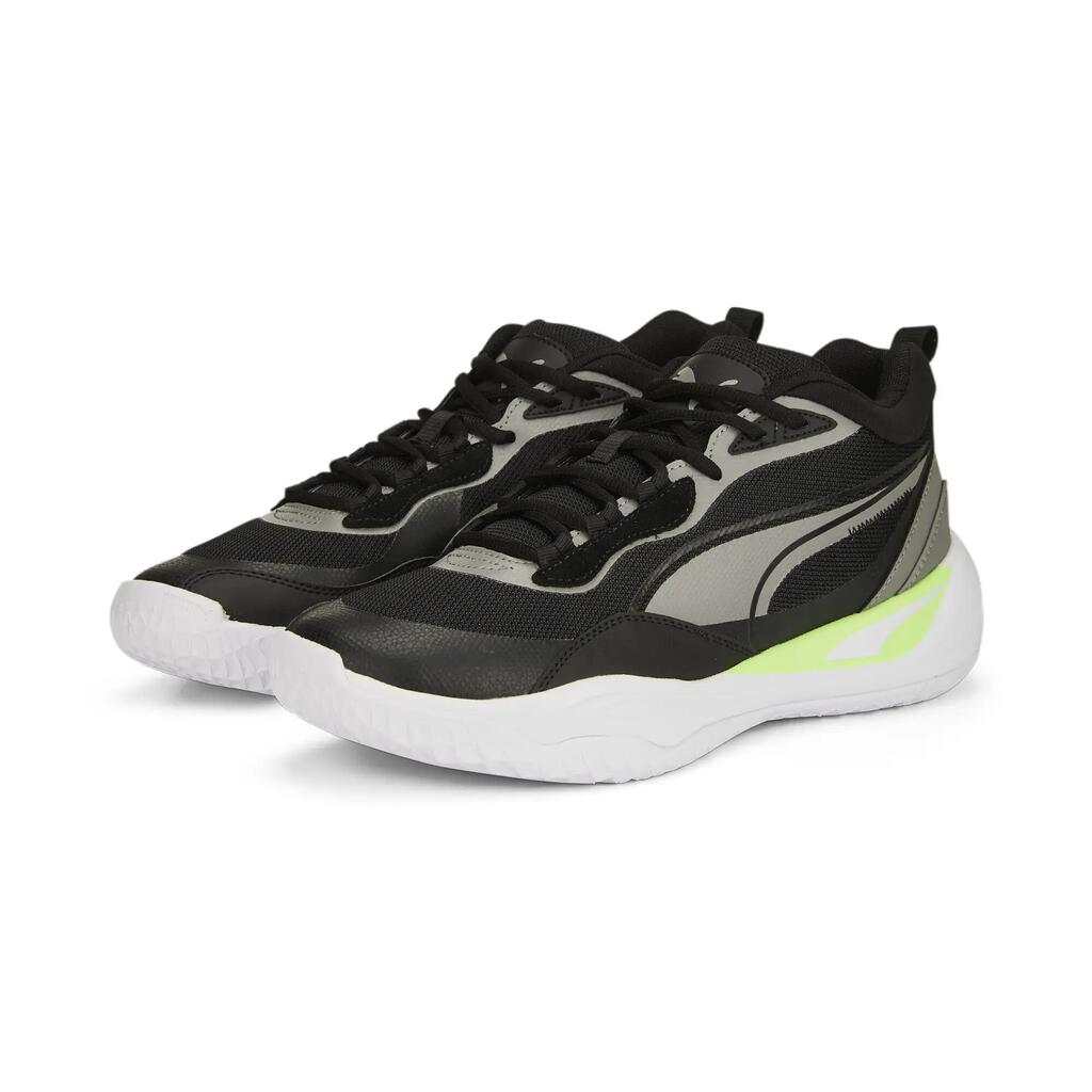 PUMA Playmaker Pro Basketball Shoes Black/Green