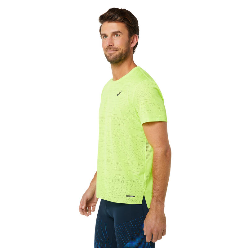 Férfi póló, ASICS Ventilate Actibreeze Short Sleeve, zöld