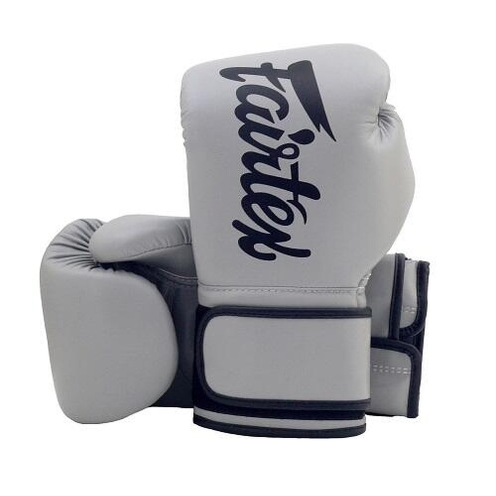 BGV14 LIGHTWEIGHT MICROFIBRE 10OZ BOXING GLOVES - GREY
