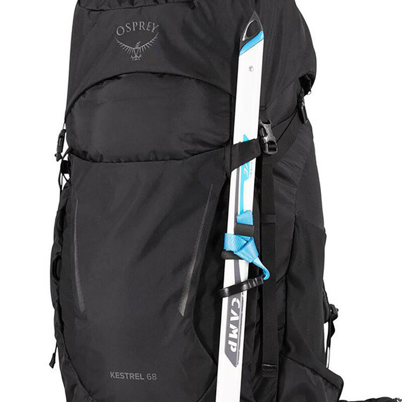 Kestrel Adult Men Camping Backpack 68L - Black