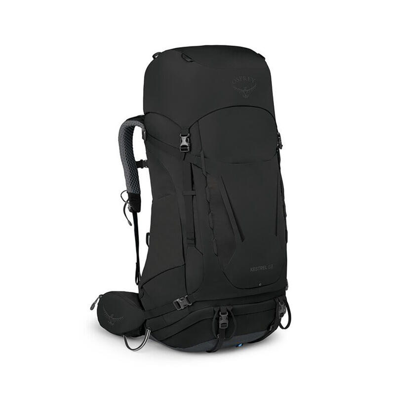 Kestrel Adult Men Camping Backpack 68L - Black