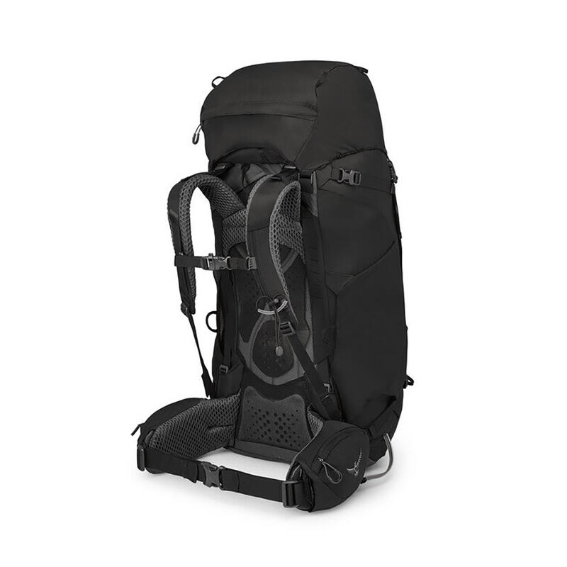 Kestrel Adult Men Camping Backpack 68L - Black