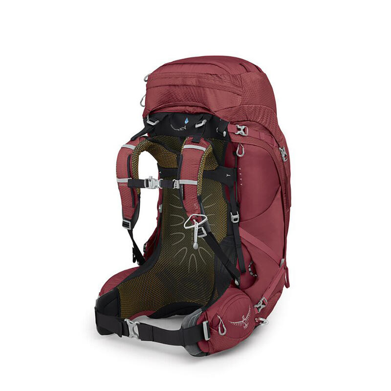 Aura AG 65 Adult Women Camping Backpack 65L - Berry Sorbet Red