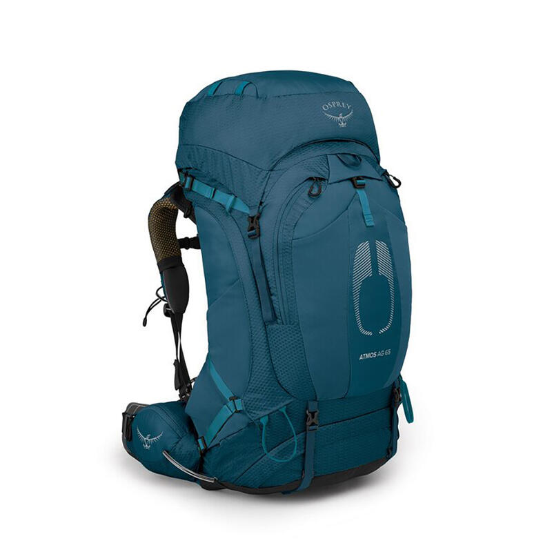 Atmos AG LT 65 Adult Men Camping Backpack 65-68L - Venturi Blue