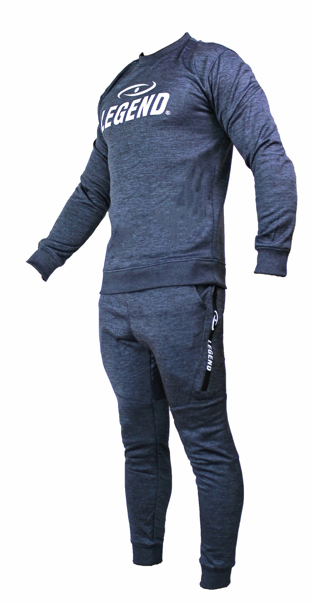 Joggingbroek Kids/Volwassenen Navy Blauw SlimFit Polyester Fitness en Hardlopen 5/5