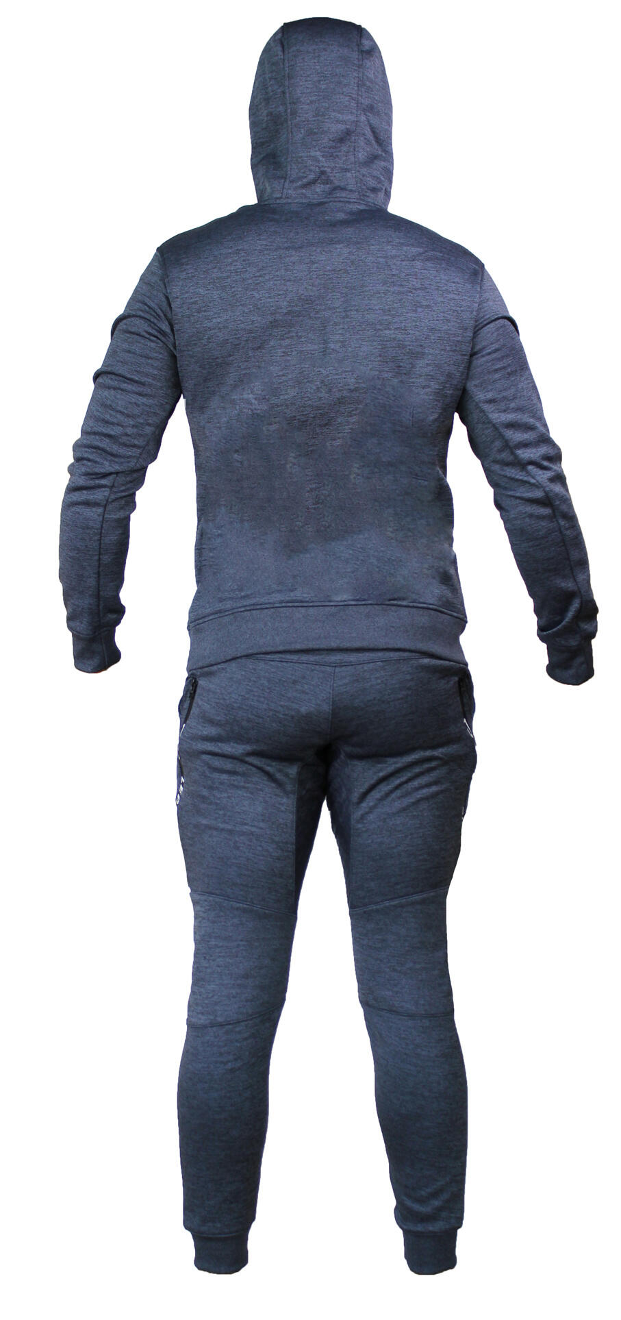 Joggingbroek Kids/Volwassenen Navy Blauw SlimFit Polyester Fitness en Hardlopen 3/5