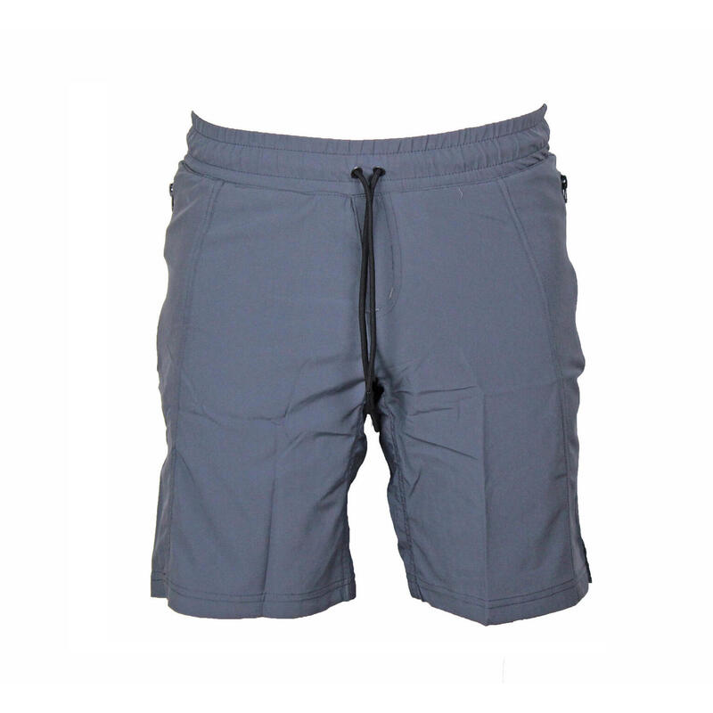 Short avec poches zippées Enfants/Adultes Gris Mat Polyester