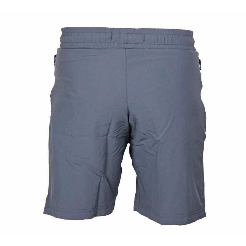 Short avec poches zippées Enfants/Adultes Gris Mat Polyester