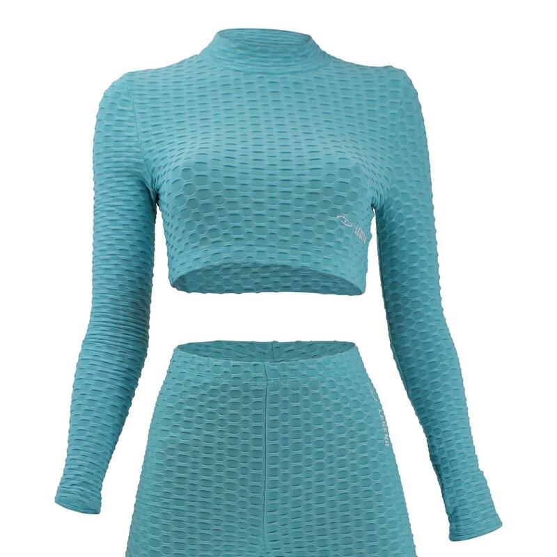 Dames Sport-Top turquoise