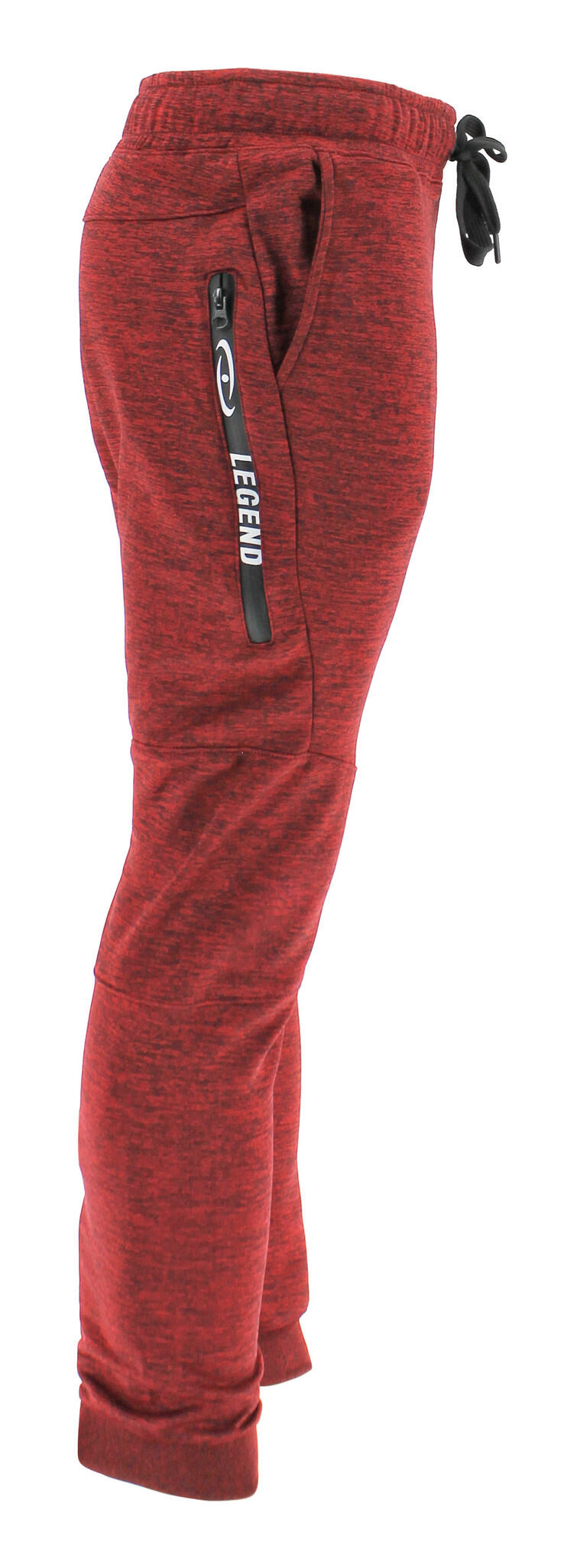 Pantalon de survêtement Enfants/Adultes Rouge SlimFit Polyester 3/5