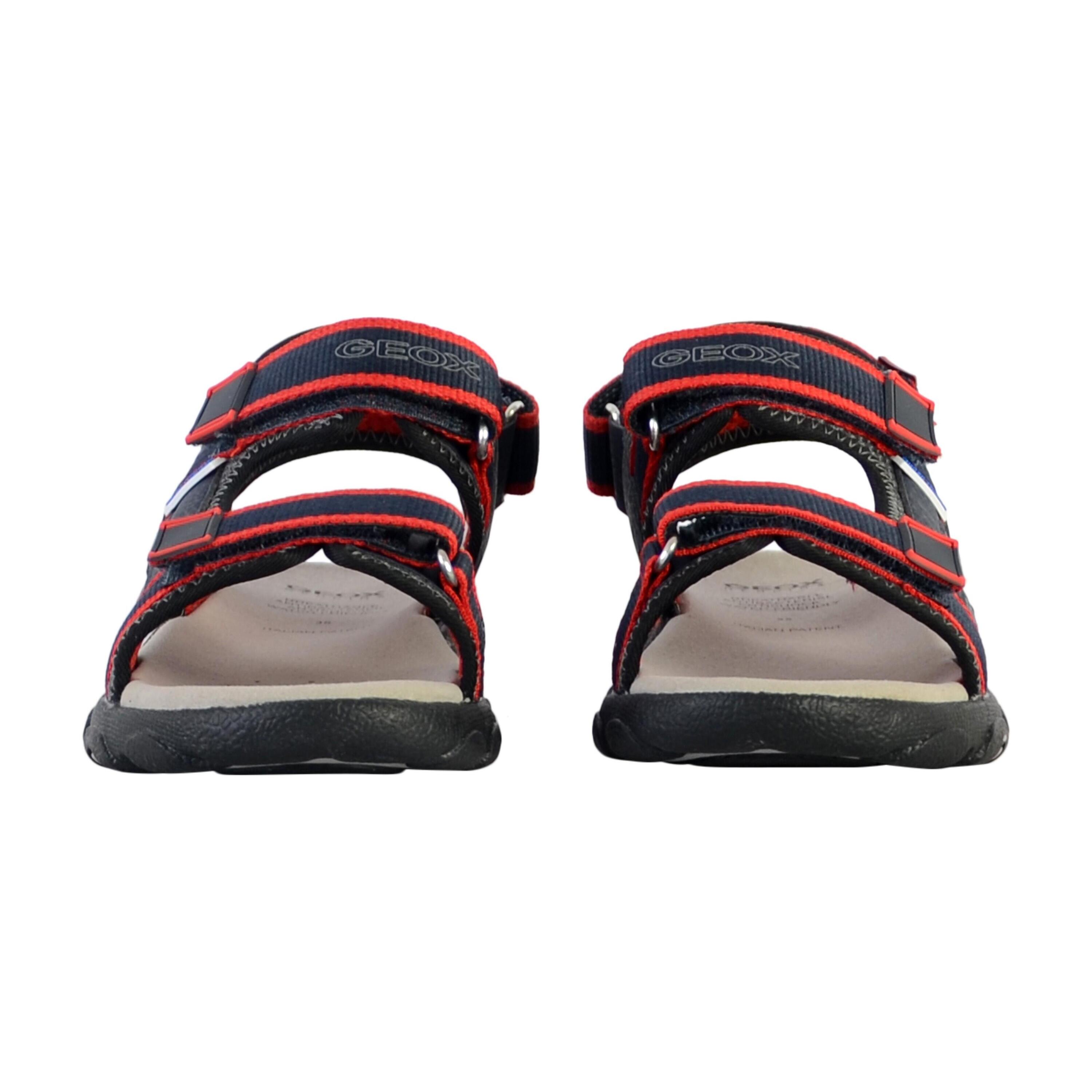 Sandalen Geox Model Jr Sandal Strada A Kleur Rood 5/5