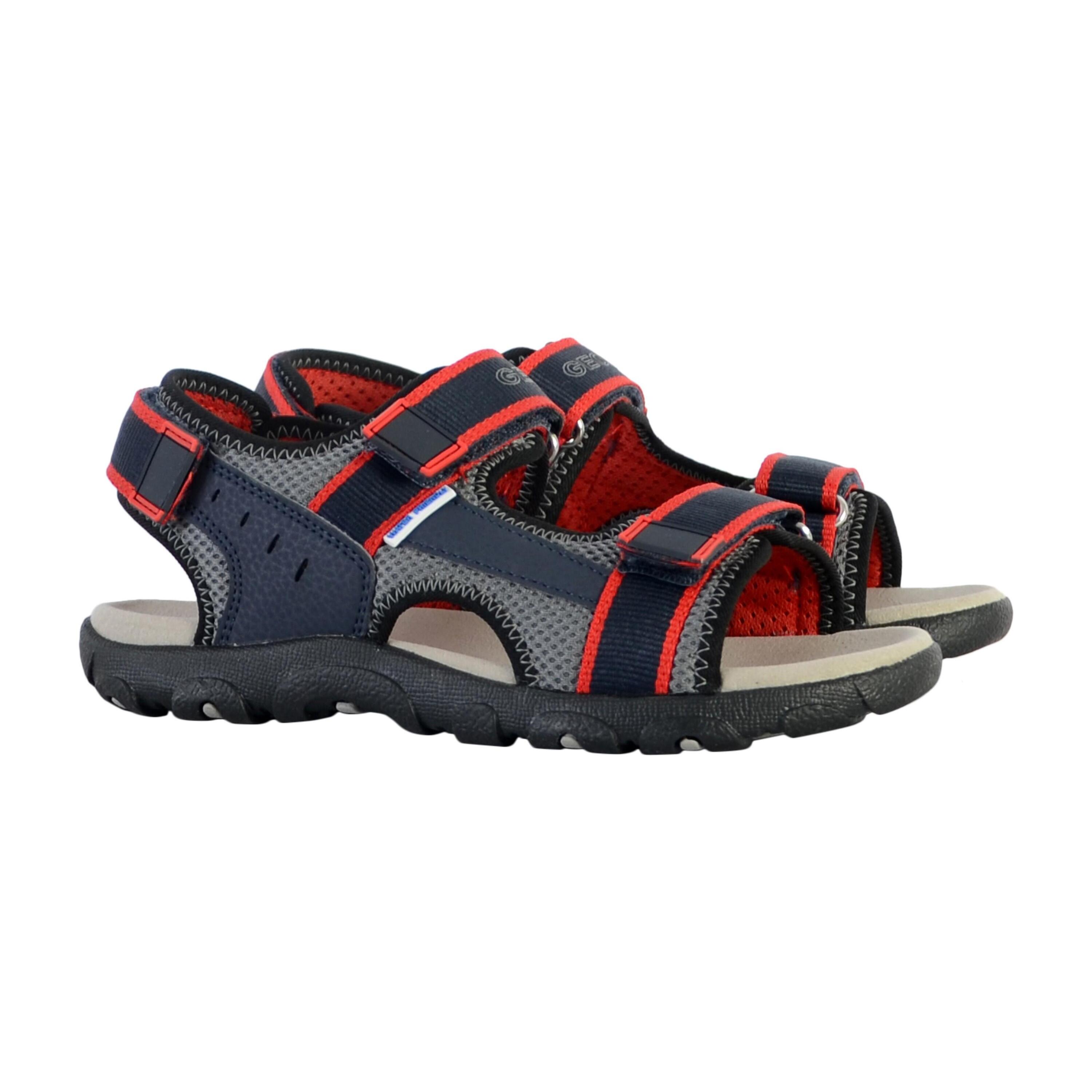 Sandalen Geox Model Jr Sandal Strada A Kleur Rood 3/5