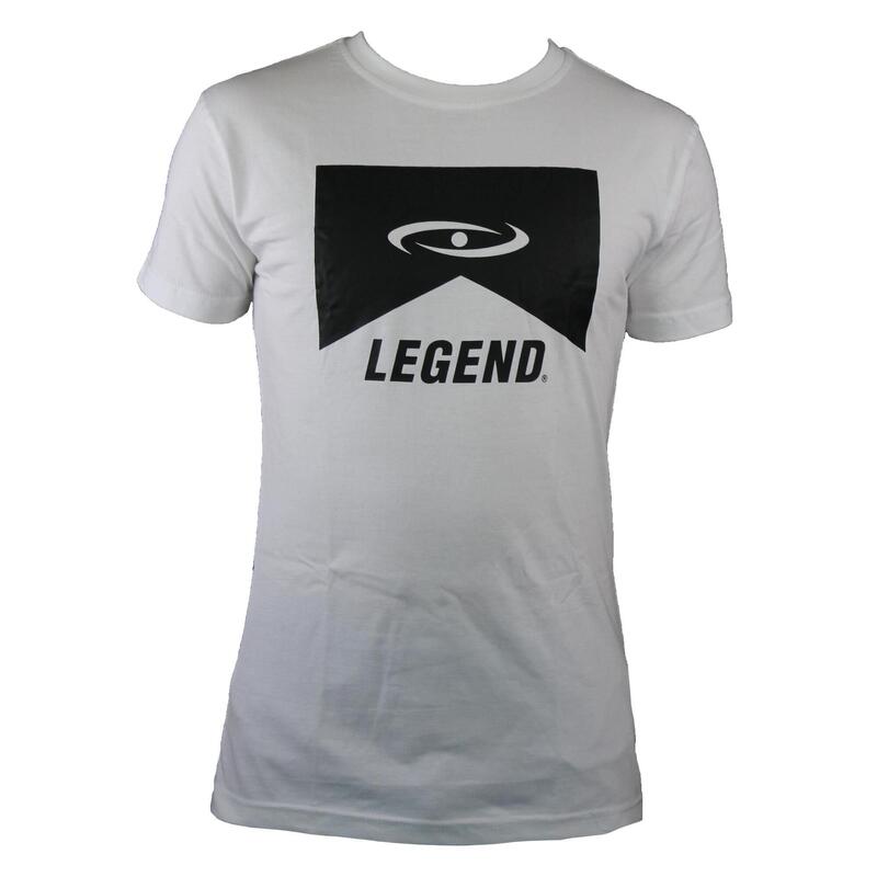 t-shirt Legend Icon Enfants/Adultes Blanc 100% Coton Biologique