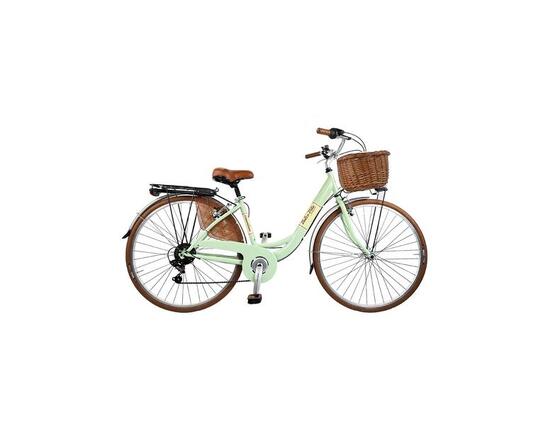 Bici da città Dolce Vita by Canellini VENERE 28" con cesto - Tiffany