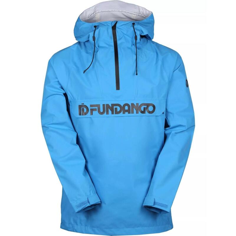 Wanderjacke Salmo logo Anorak Herren - blau