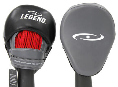Legend quote stootkussen grijs pu - hoge kwaliteit - gemaakt van skintex -