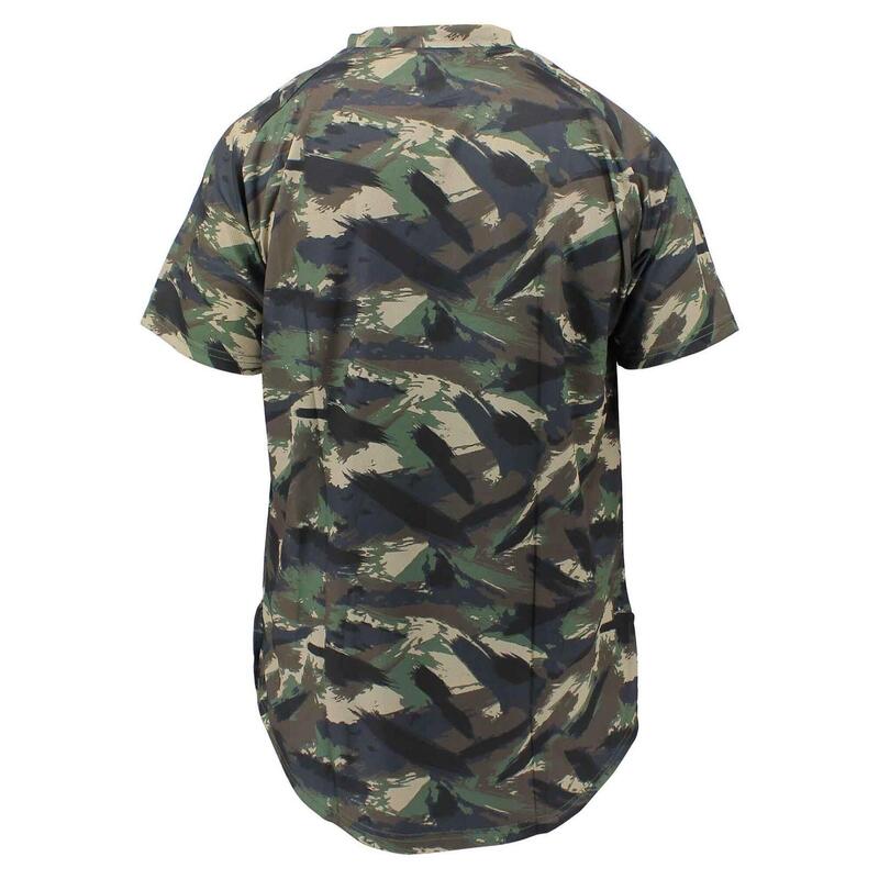 T-shirt camo army - Verschillende maten - Gemaakt van duurzaam polyester Dry-fit