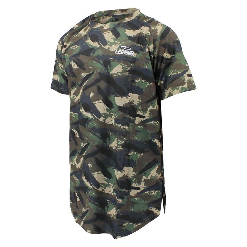 T-shirt camo army - Verschillende maten - Gemaakt van duurzaam polyester Dry-fit