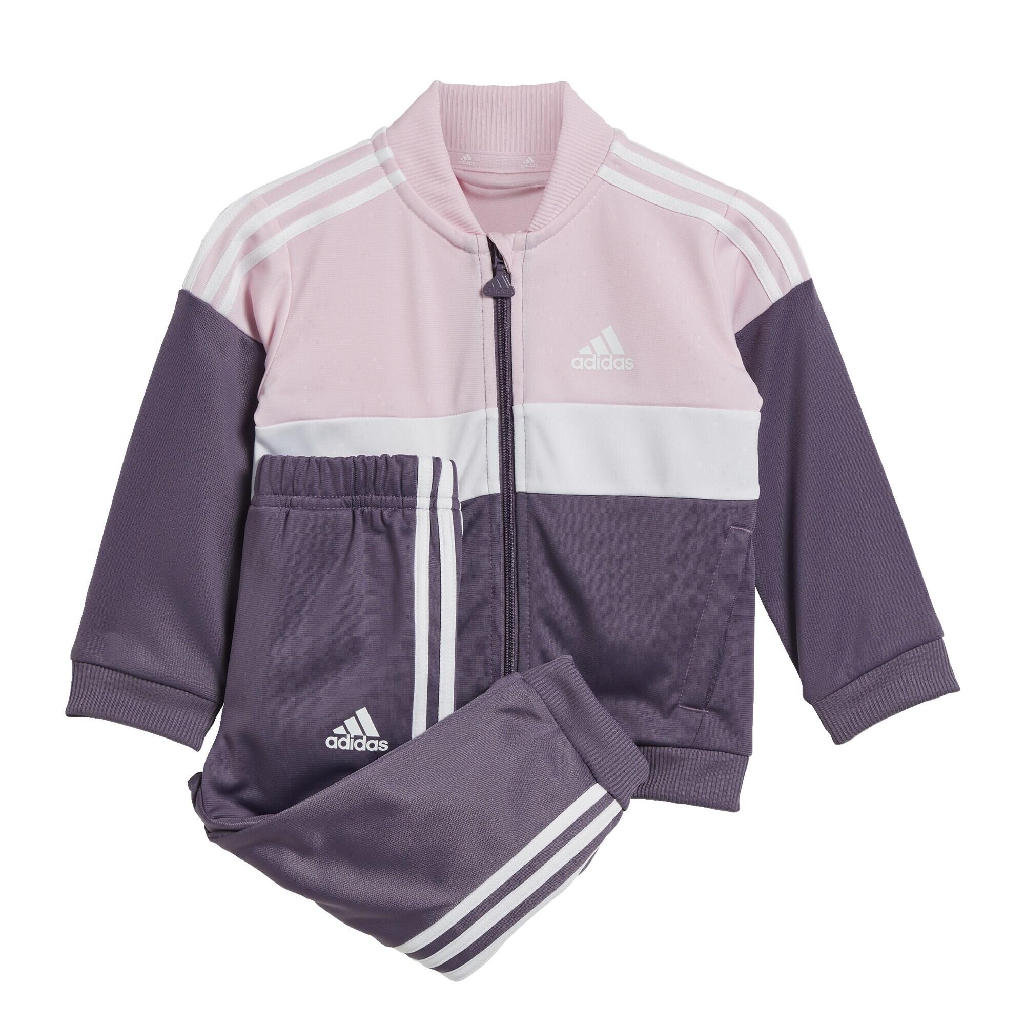 Tuta Tiberio 3-Stripes Colorblock Shiny Infant |  Adidas