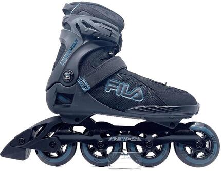 Fila Crossfit 84 Skates schwarz mit Softboots und 84 mm Rollen