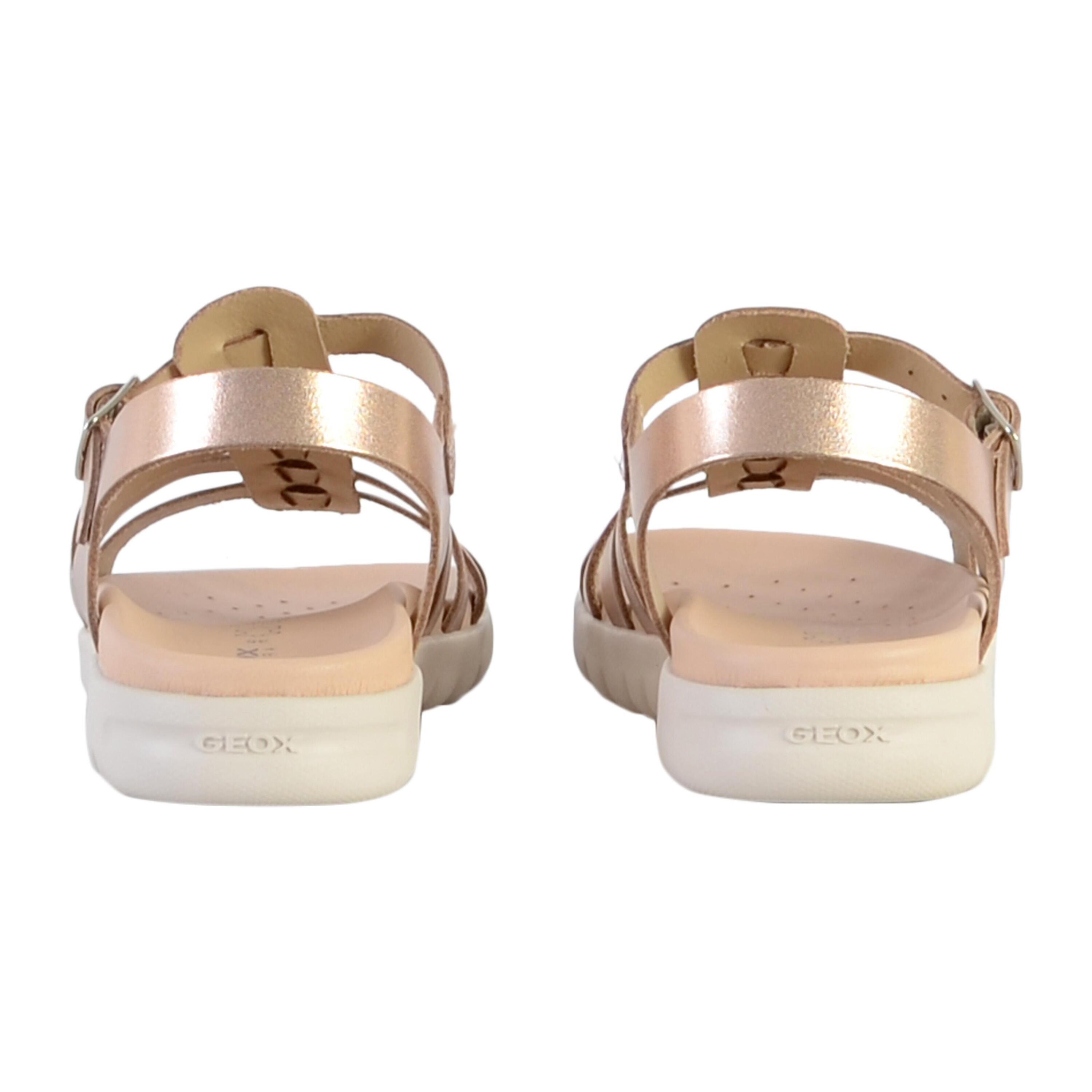 Geox Modelo J S. Soleima G.b - Metal.lea Cor Bronze 4/5