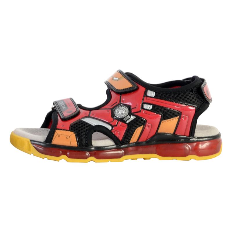 Sandalias Niño Geox J Sandal Android Boy Rojo