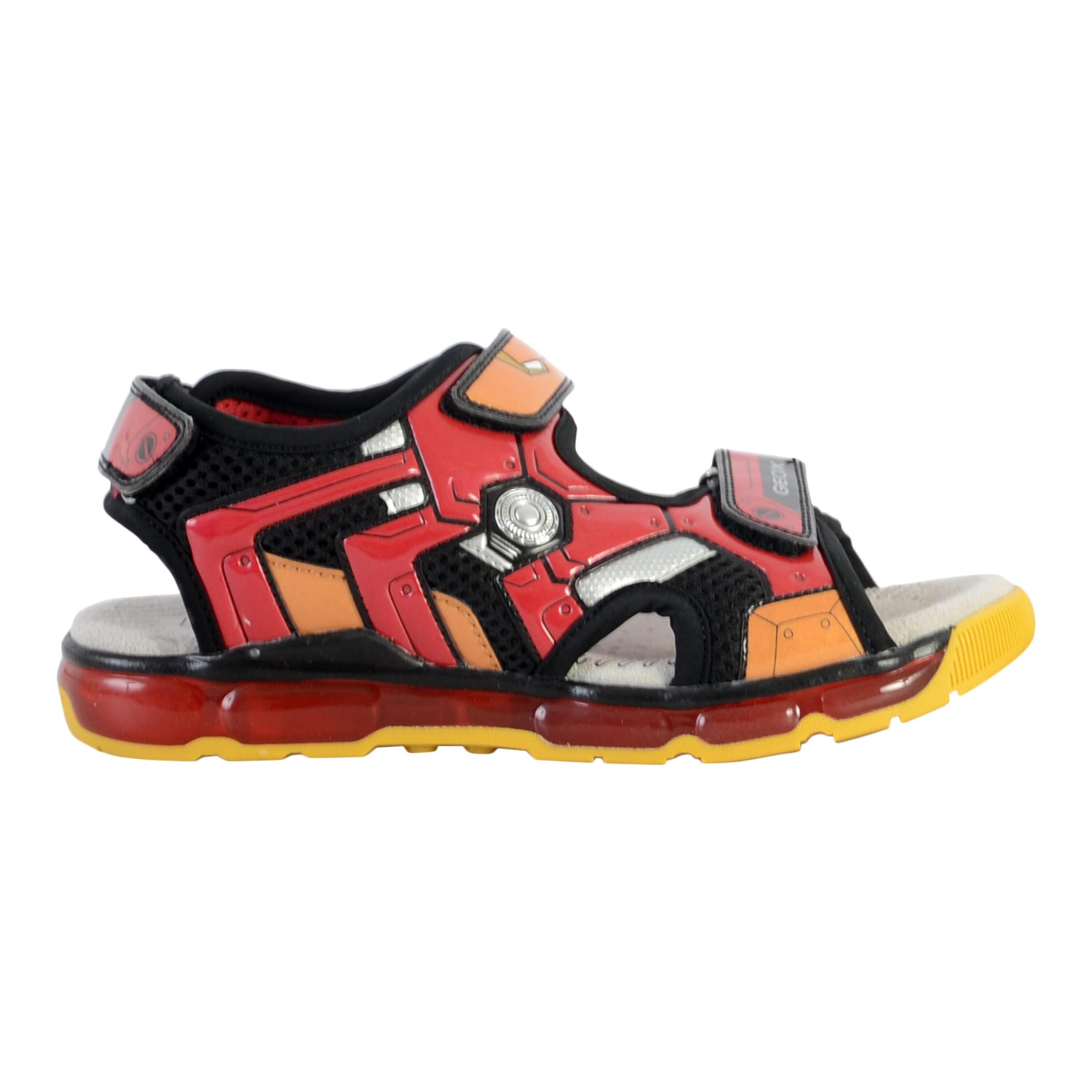 Sandalen Geox Model J Sandal Android Boy Kleur Rood 2/5