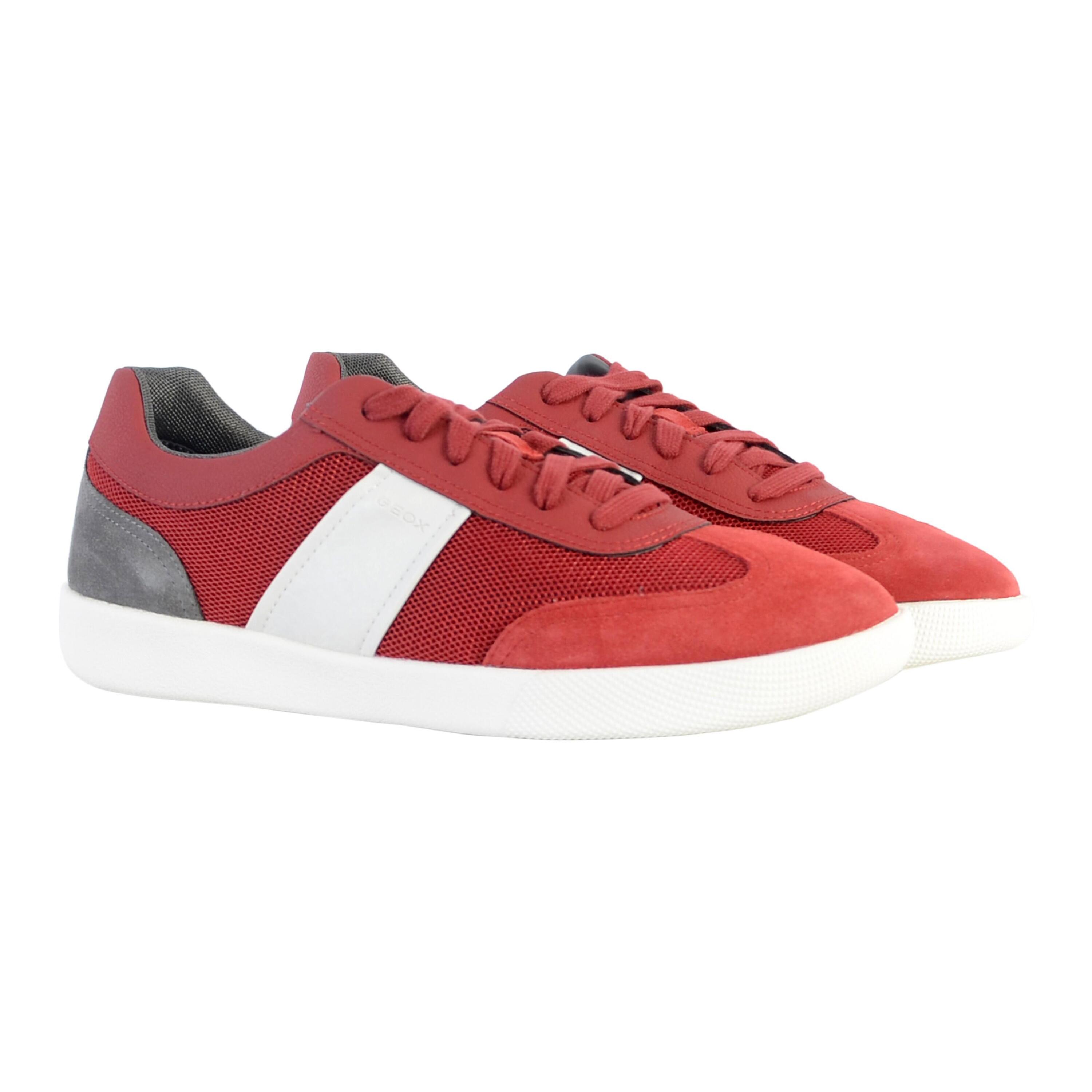 Basket Cuir Geox U Rieti Mesh - Homme 3/5