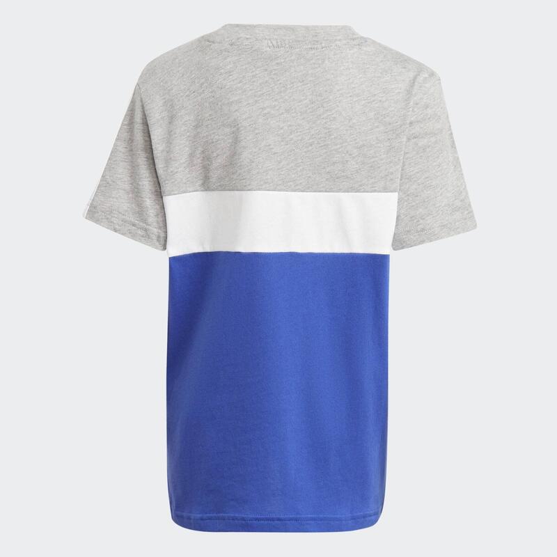 T-shirt en coton colorblock Tiberio 3-Stripes Enfants