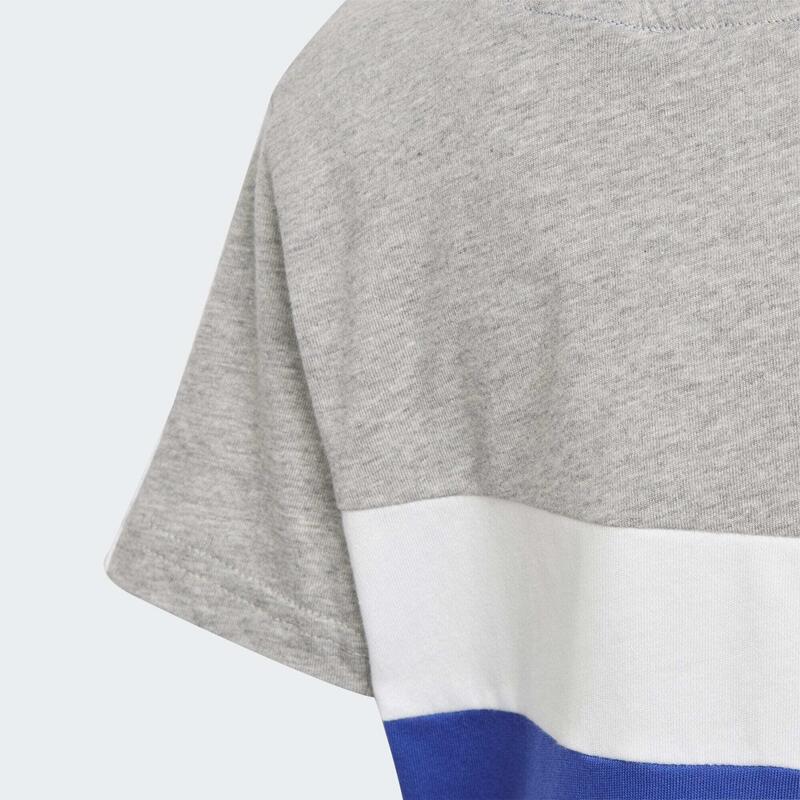 Tiberio 3-Streifen Colorblock Cotton Kids T-Shirt