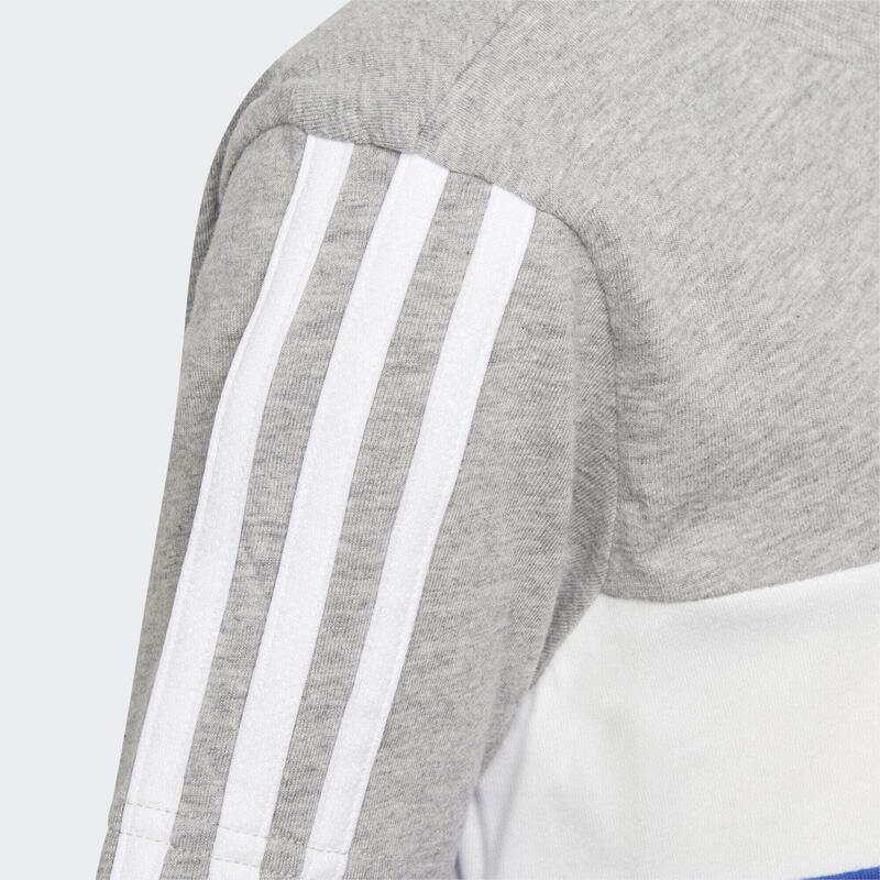 T-shirt en coton colorblock Tiberio 3-Stripes Enfants