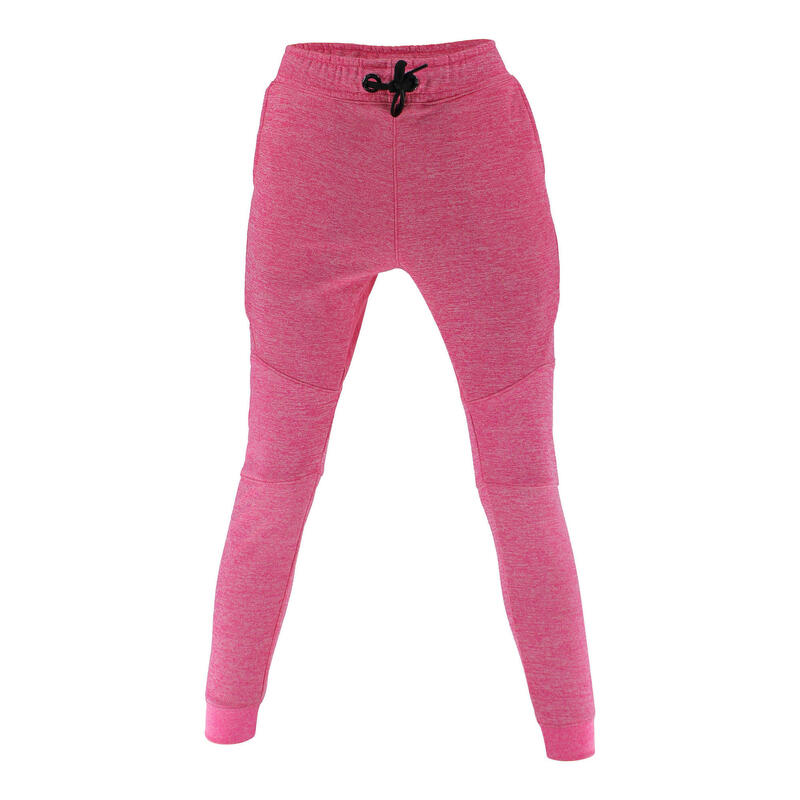 Joggingbroek Meisjes/Dames Roze SlimFit Polyester Fitness en Hardlopen